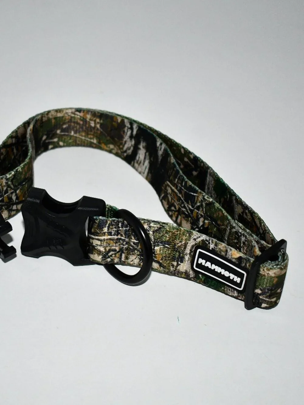 Mammoth Dog Collar Camo Camouflage Large Heavy Duty Adjustable NWOT